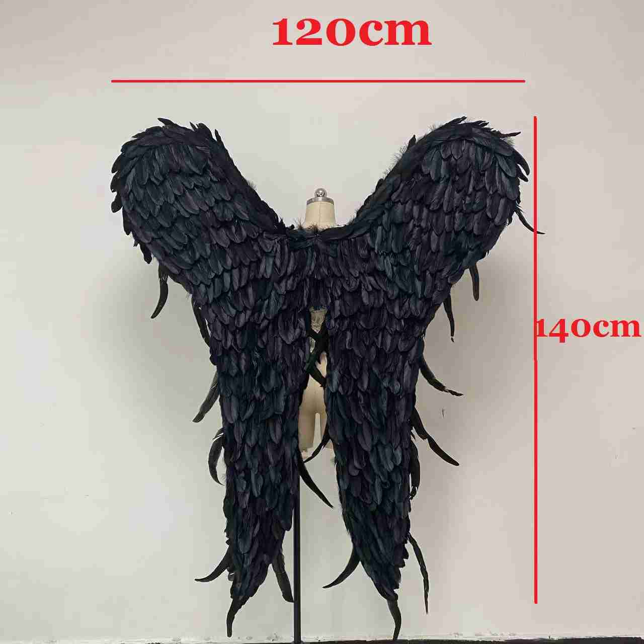 Fantasy Angel Devil Wings From Goose Feathers