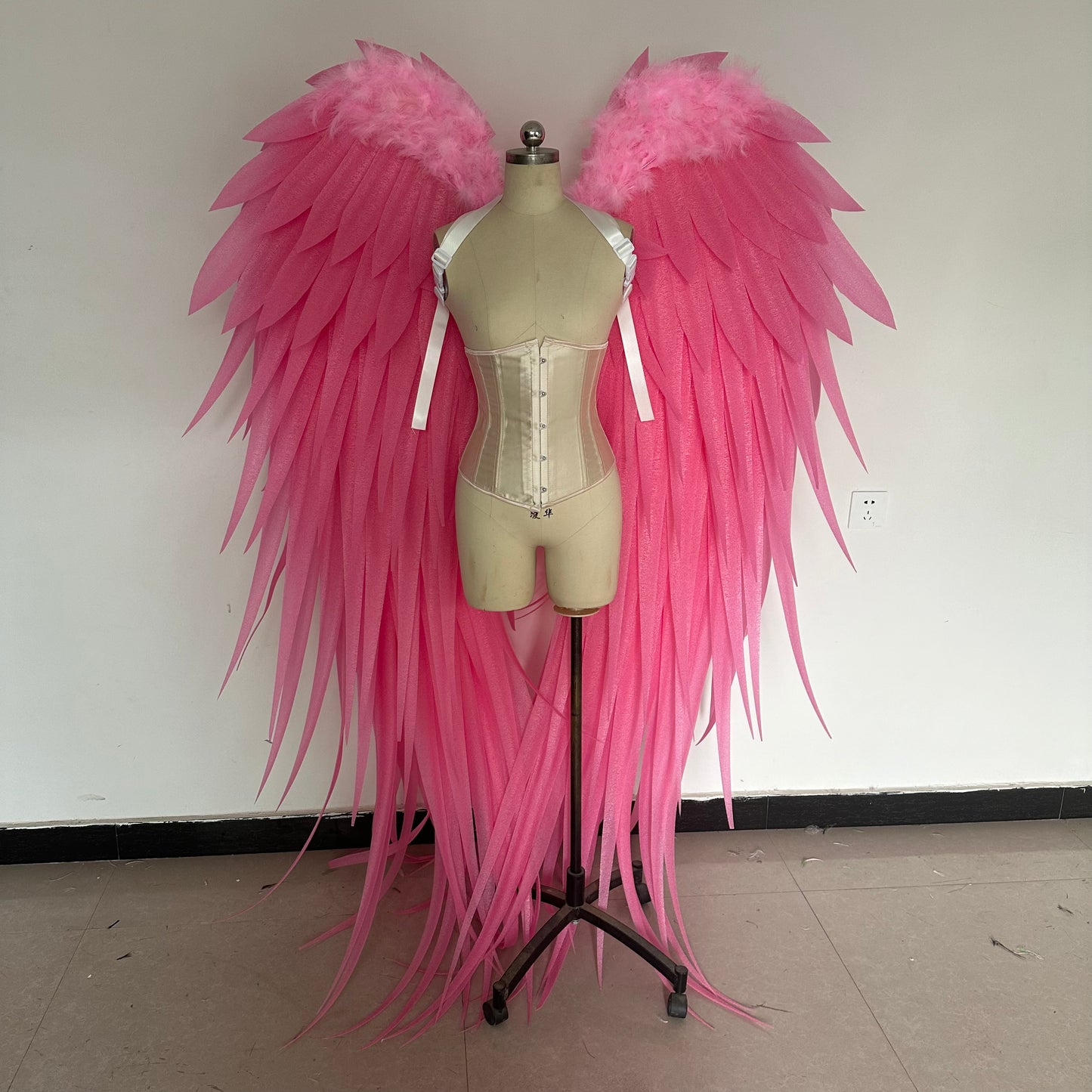White Angel Wings From Goose / Pearl Cotton Feathers