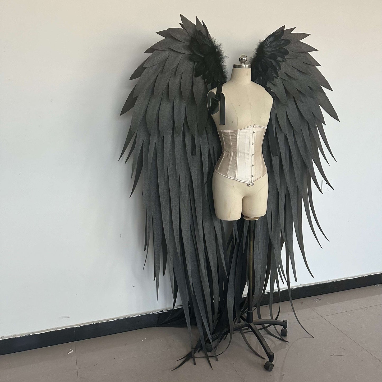 White Angel Wings From Goose / Pearl Cotton Feathers