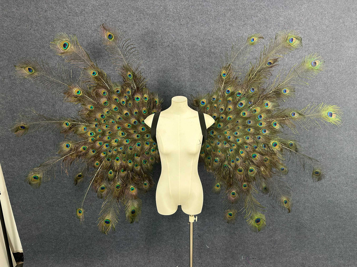 Large Peacock Wings From Peacock Feathers
