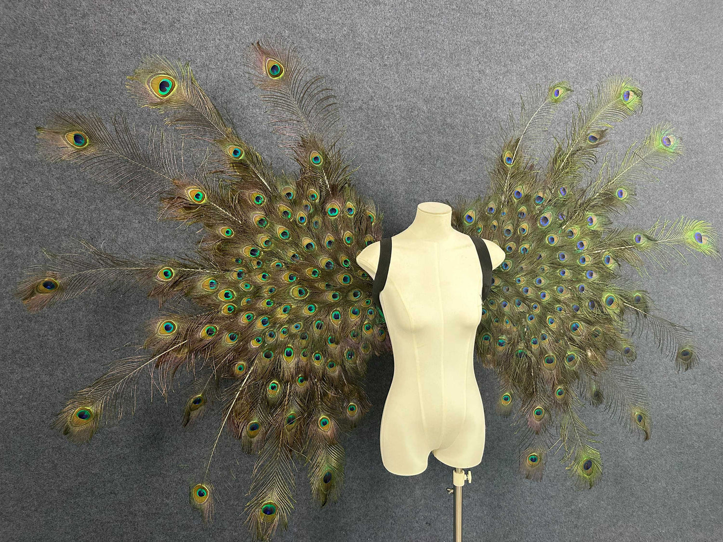 Large Peacock Wings From Peacock Feathers